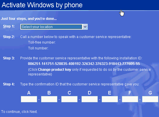 windows activation code